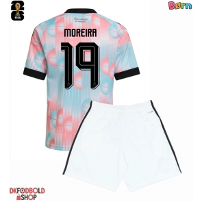 Belgien Diego Moreira #19 Udebanesæt Børn VM 2026 Kort ærmer (+ korte bukser)